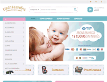 Tablet Screenshot of encantasuenios.com.ar